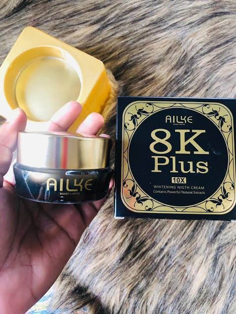 Picture of Ailke 8K Plus 10X Dark Spot Whitening Night Cream - 20 gm