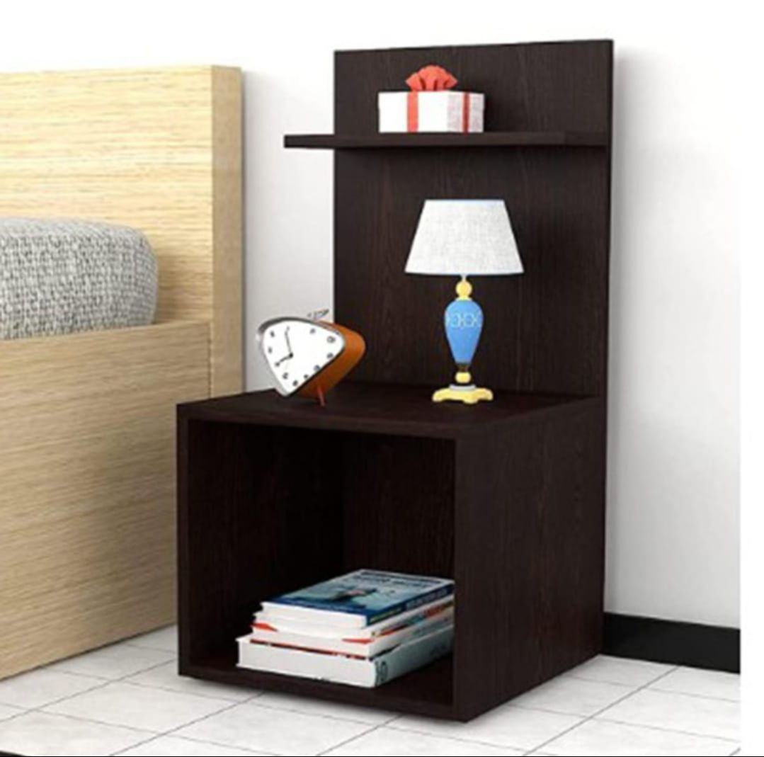 Picture of Meraj Furniture Bed Side Table 30H 16L 12W Inches HM14 For Home, Bedroom, Or Living Room