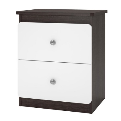 Picture of Meraj Furniture Exclusive Bed Side Table 18H 14L 12W Inches HM26 With Two Drawer