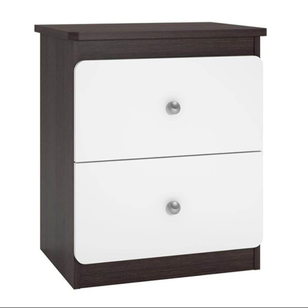 Picture of Meraj Furniture Exclusive Bed Side Table 18H 14L 12W Inches HM26 With Two Drawer