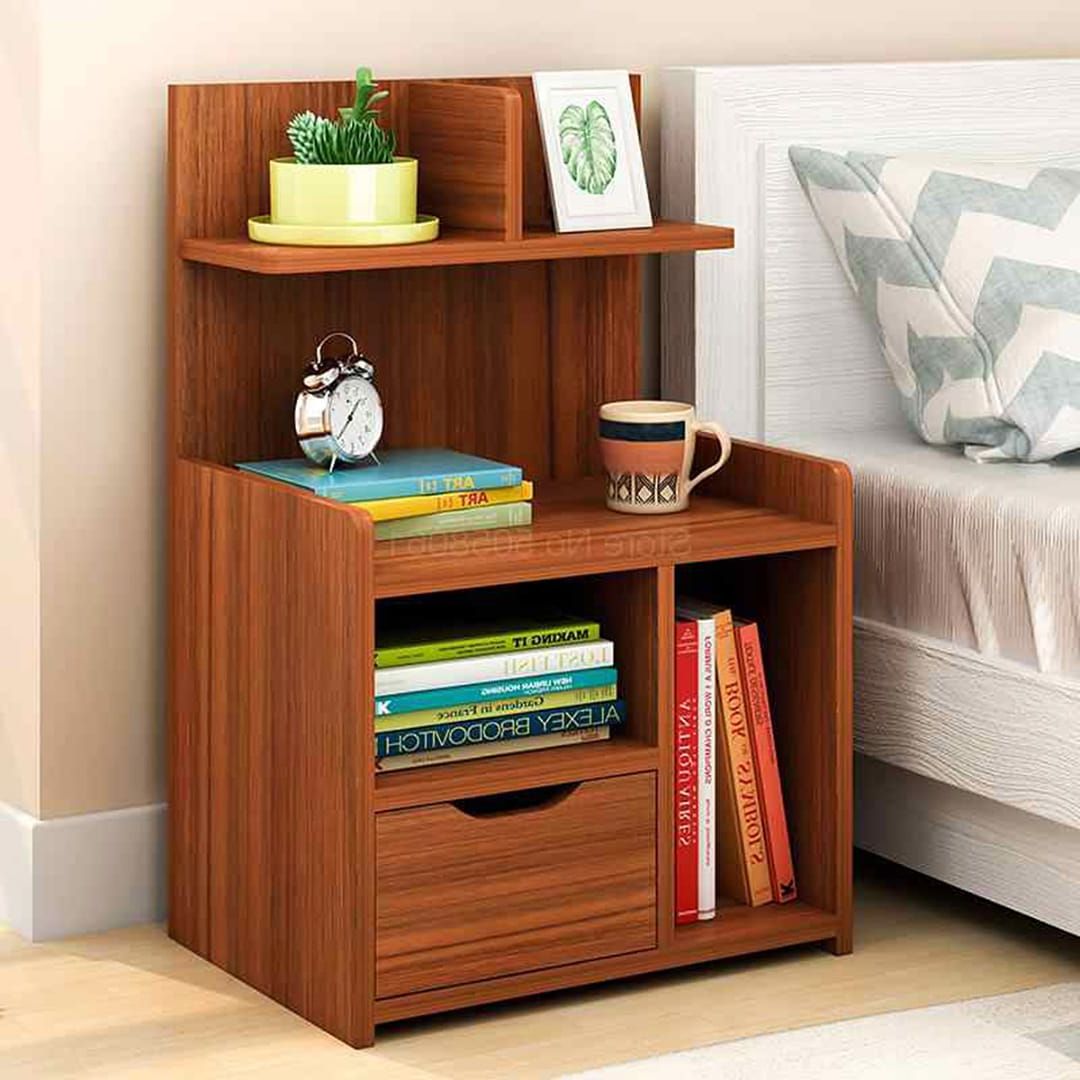 Picture of Meraj Furniture Bed Side Table 30H 20L 12W Inches HM09