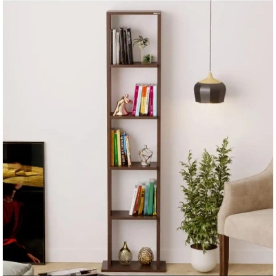 Picture of Meraj Furniture MDF Laminated Showpiece rack,Bookshelf,Bookcase (48x12x8) Display Rack