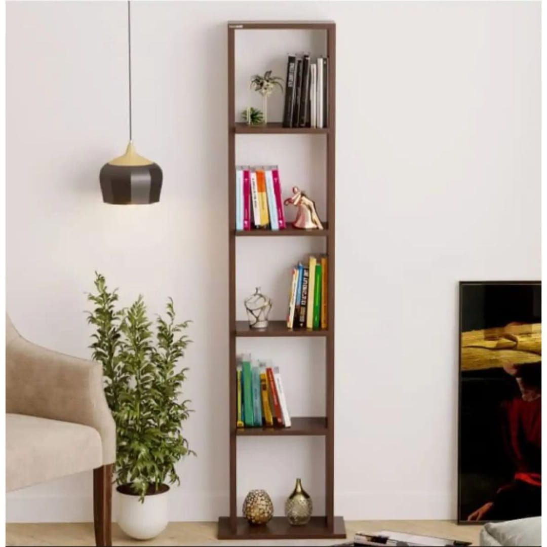 Picture of Meraj Furniture MDF Laminated Showpiece rack,Bookshelf,Bookcase (48x12x8) Display Rack