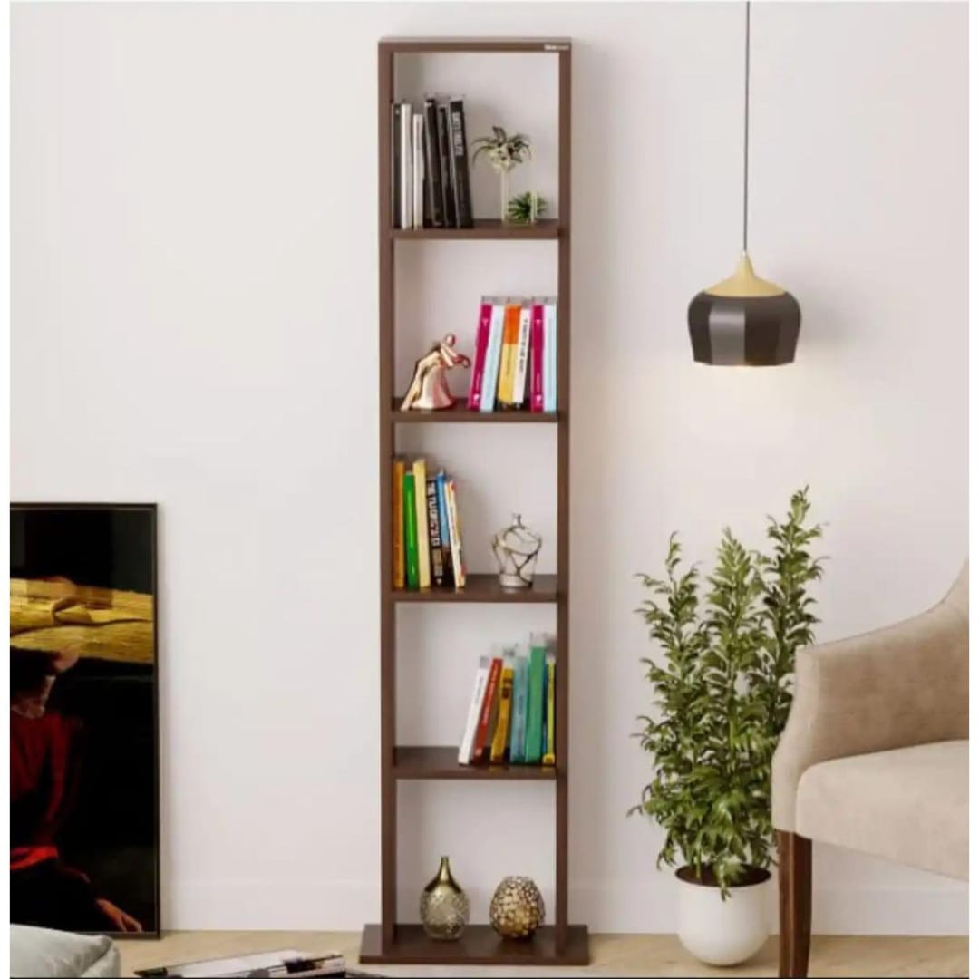 Picture of Meraj Furniture MDF Laminated Showpiece rack,Bookshelf,Bookcase (48x12x8) Display Rack