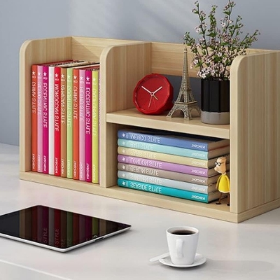 Picture of  Meraj Furniture  EYHLKM Bookshelf, Floor Standing Tree Bookcase in Living Room/Home/Office, Bookshelves Storage Rack for CDs/Movies/Books