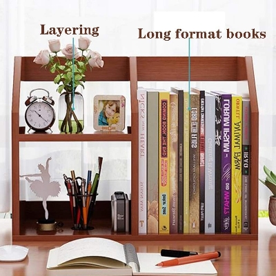 Picture of  Meraj Furniture  Tyoo Simple and Creative Design of Small Student Bookshelf Multi-Layer Open Storage Rack Environmental Protection Board No Pollution