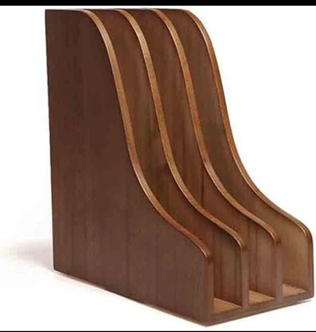 Picture of  Meraj Furniture  DLANDZ Standing Bookshelf Wooden Desktop Small Bookshelf Desktop Finishing File Storage Rack is Very Suitable for Home Desktop Office Bookshelf 8 × 12 × 12 Inches Multi-Functional