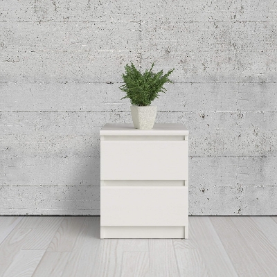 Picture of  Meraj Furniture  Bedside Table  2 Drawer Scottsdale  Nightstand, 14 in x 16in x 20 in (D x W x H),