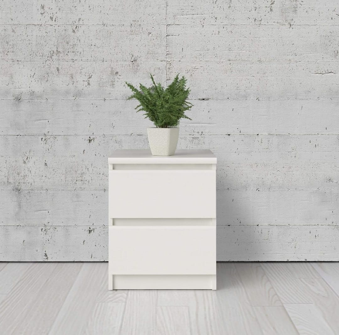 Picture of  Meraj Furniture  Bedside Table  2 Drawer Scottsdale  Nightstand, 14 in x 16in x 20 in (D x W x H),