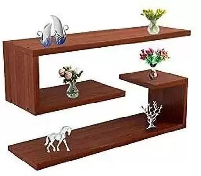 Picture of  Meraj Furniture  ANIKAA Wall Shelf/ Floating Wall Shelves/ Book Shelf Particle Board Wall Shelf  (Number of Shelves - 2)