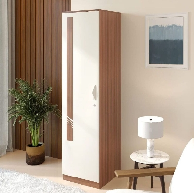 Picture of  Meraj Furniture Modern & Contemporary Style 1 Door  Almirah | Wardrobe