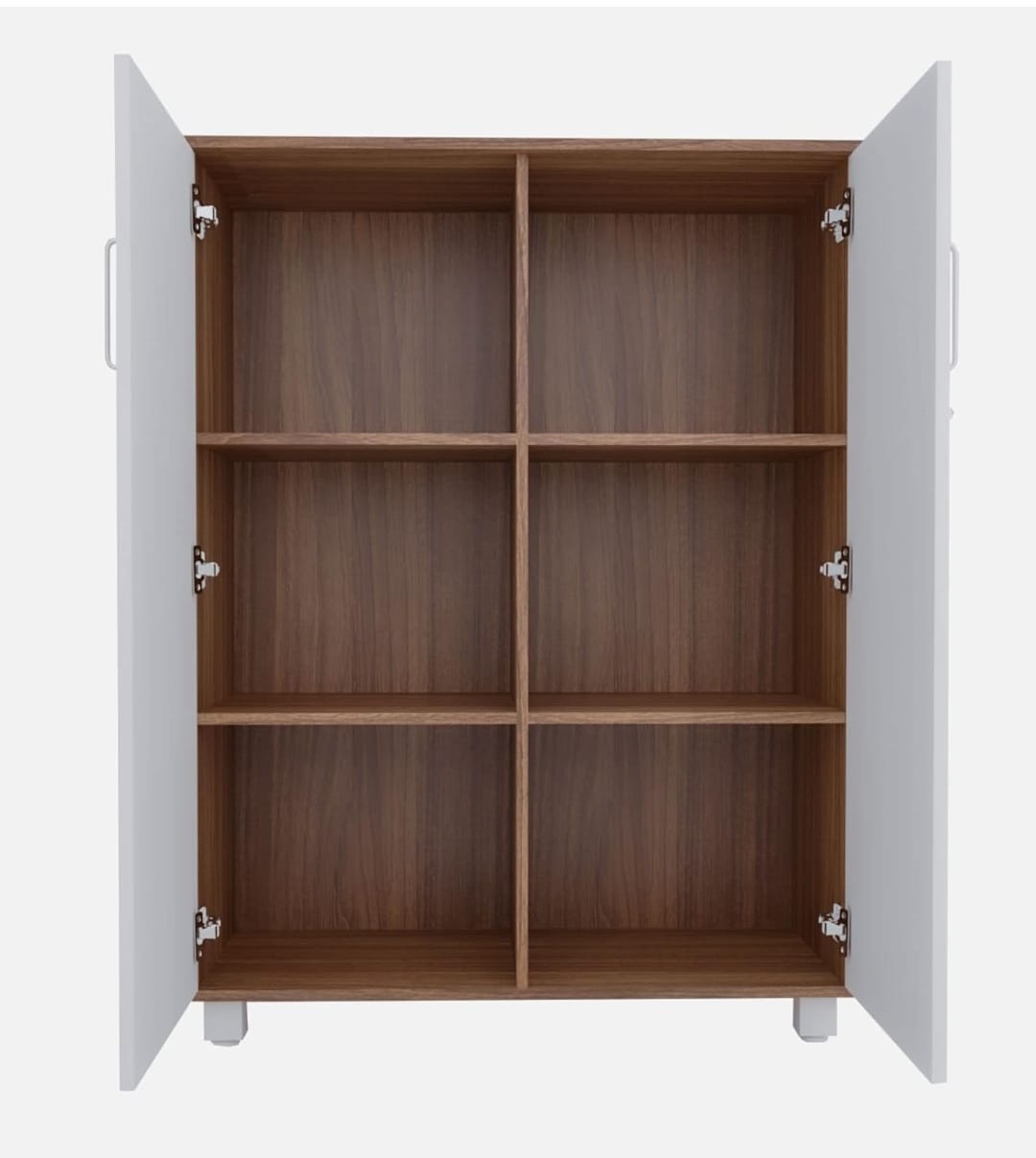 Picture of  Meraj Furniture Engineering wood 2 Door Multipurpose Cabinet/Bookshelf/Organiser/Cupboard/Almira/Side Cabinet/Book Cabinet/ Home Decor/ Furniture