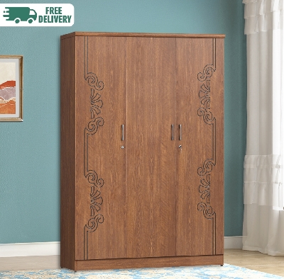 Picture of Meraj Furniture MDF Laminated Cupboard,Wardrobe And Almira 72/42