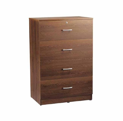 Picture of Meraj Furniture 4 Drawer Dresser for Bedroom Chest of Drawers with Top Tall Storage Cabinet Nightstand for Living Room, Entryway, Children Room Multipurpose Use for your home and office