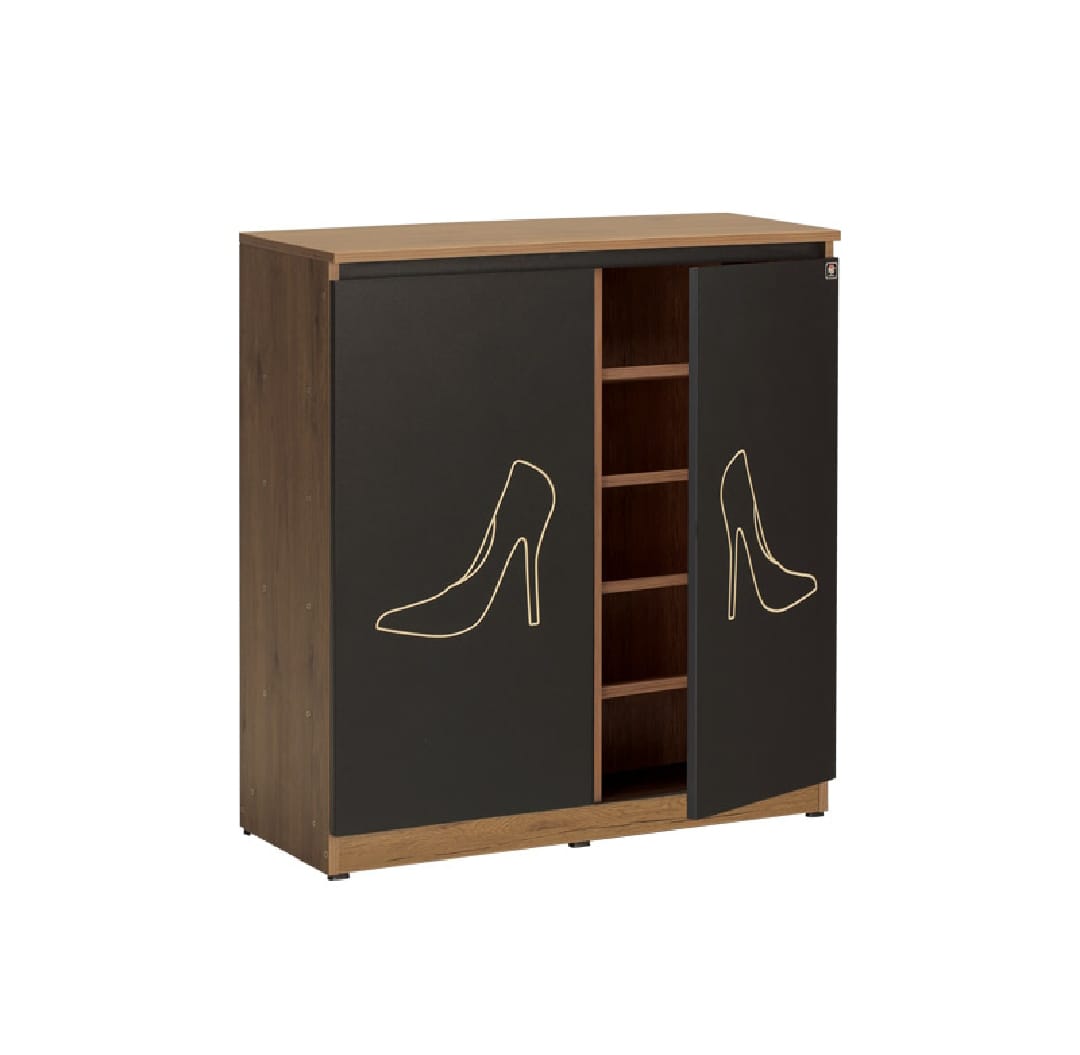 Picture of  Meraj Furniture Modern Home CNC Design Shoe Cabinet/ Shoe Storage Rack, Shoe Organizer for Entryway, Bedroom, Living Room, Apartment