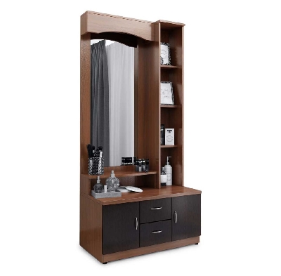 Picture of Meraj Furniture MDF BOX Dressing Table with Shelves and Multiple Drawers