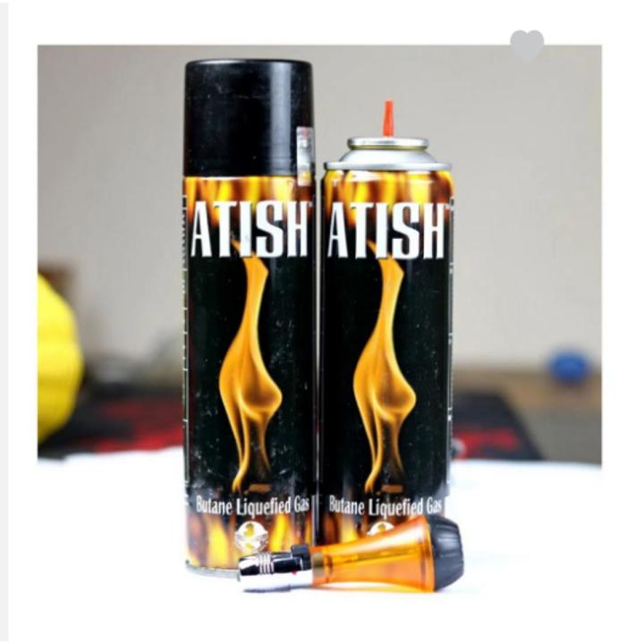 Picture of Portable Atish Butane Liquefied Gas Lighter Refiller For Gas Lighter Filler Outdoor Use Any Time