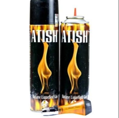 Picture of Portable Atish Butane Liquefied Gas Lighter Refiller For Gas Lighter Filler Outdoor Use Any Time