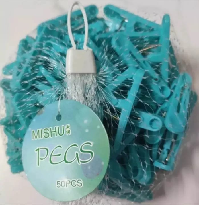 Picture of Cloth Clips 50pcs Packet-Multicolor