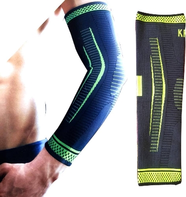 Picture of 1pc Elbow Protector Support Brace Protector Elbow Elbow Brace Compression Tennis Elbow Brace Strap