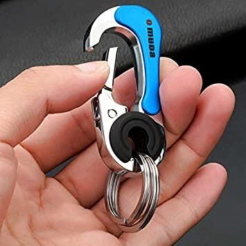 Picture of Omuda Key Ring for Bikers - Car - Bike - Home - Office Key Ring - Stainless Steel Key Ring A4382