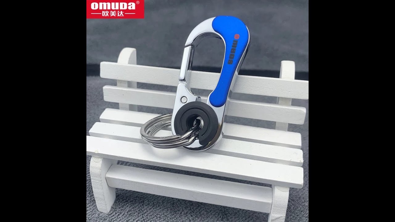 Picture of Omuda Key Ring for Bikers - Car - Bike - Home - Office Key Ring - Stainless Steel Key Ring A4382