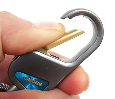 Picture of Omuda luxury brand key chain with holder chinese metalalloy keyring A8014