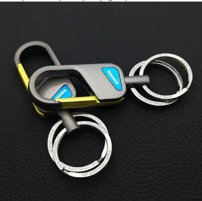 Picture of Omuda luxury brand key chain with holder chinese metalalloy keyring A8014