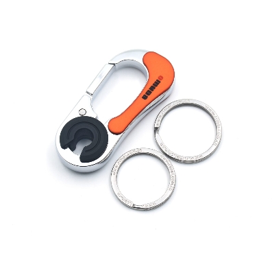 Picture of Omuda Key Ring for Bikers - Car - Bike - Home - Office Key Ring - Stainless Steel Key Ring A4382