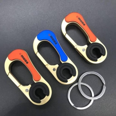 Picture of Omuda Key Ring for Bikers - Car - Bike - Home - Office Key Ring - Stainless Steel Key Ring A4382