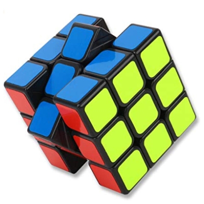 Picture of 3x3 Rubik's Cube Creative Brain Teaser Sticker Magic Cube Speed Cube for Beginners