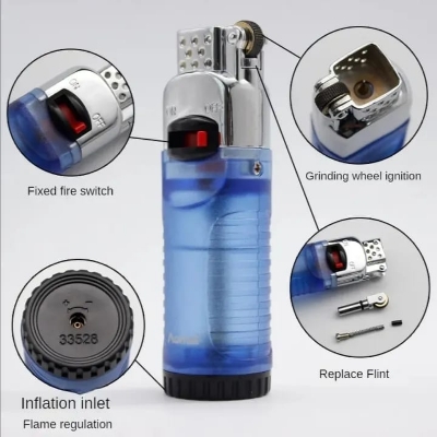 Picture of Transparent Inflatable Floating Fire Lighter New Exotic Lighter Creative Personality Lighter