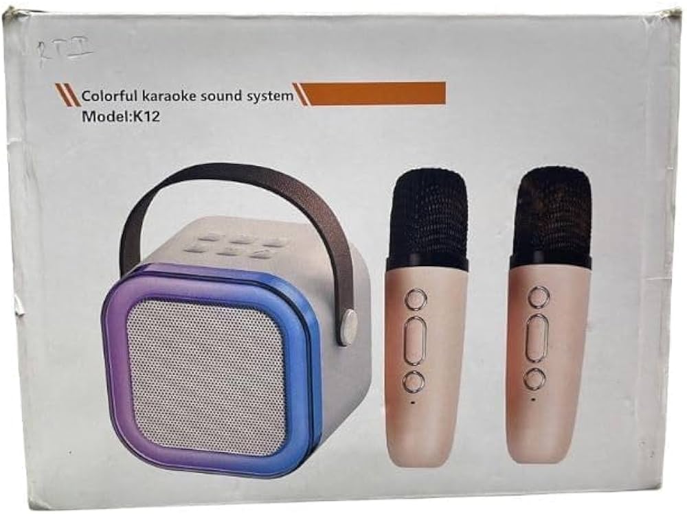 Picture of Portable wireless microphone all in one Bluetooth audio device GAW-K12 smart mini sound home subwoofer