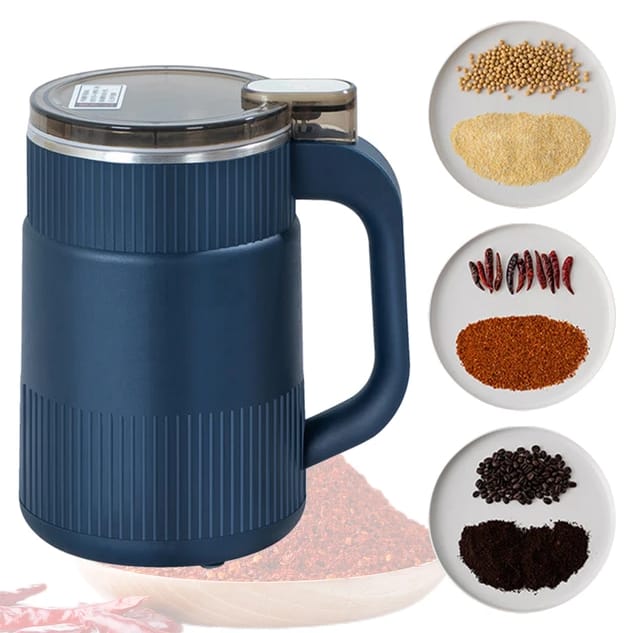 Picture of Household Powder Stainless Steel Electrics Powder, Multifunctional Powder Grinder for Kitchen
