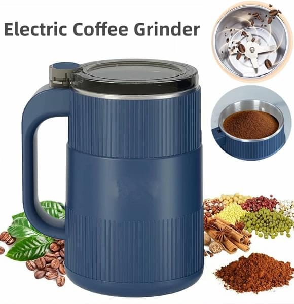 Picture of Household Powder Stainless Steel Electrics Powder, Multifunctional Powder Grinder for Kitchen