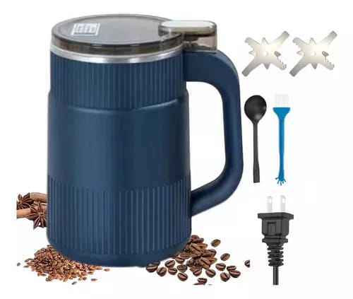 Picture of Household Powder Stainless Steel Electrics Powder, Multifunctional Powder Grinder for Kitchen