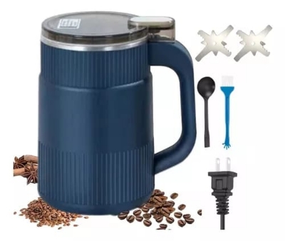 Picture of Household Powder Stainless Steel Electrics Powder, Multifunctional Powder Grinder for Kitchen