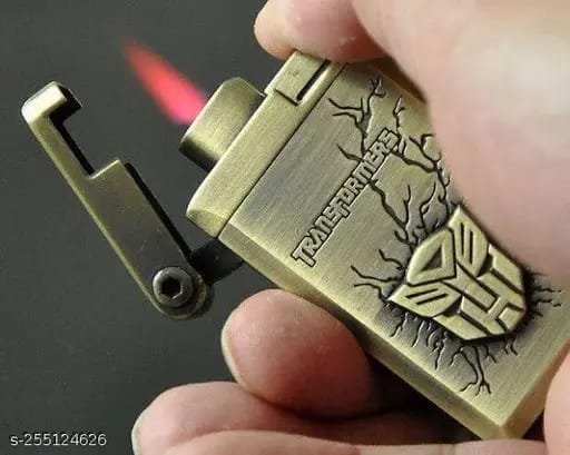 Picture of Jet Transformer Lighter Windproof Lighter Portable Ignition Metal Reflatable Butane Gas Lighter