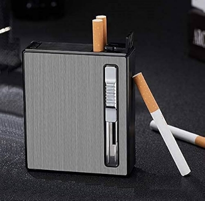 Picture of Box Lighter Holder Case Portable Smoking Gadgets-Cigarette Lighter
