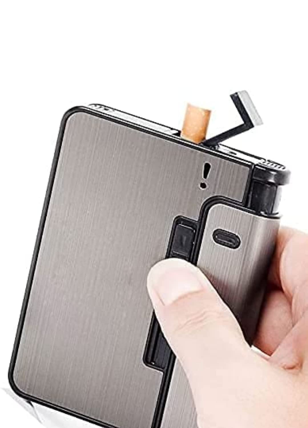 Picture of Box Lighter Holder Case Portable Smoking Gadgets-Cigarette Lighter
