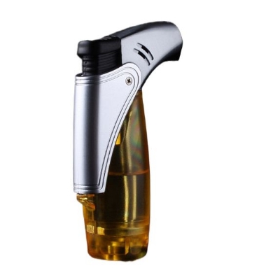 Picture of Plastic Lighter Cigar Lighter Windproof Gas Fuel Visible