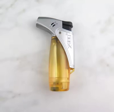 Picture of Plastic Lighter Cigar Lighter Windproof Gas Fuel Visible