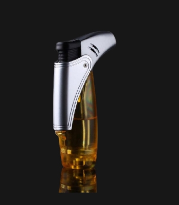 Picture of Plastic Lighter Cigar Lighter Windproof Gas Fuel Visible