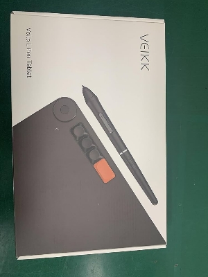 Picture of VEIKK Voila L Graphic Tablet 10x6 Inch Drawing Tablet With 4 DIY Keyboard Pen Tablet Support Android Windows MacOS