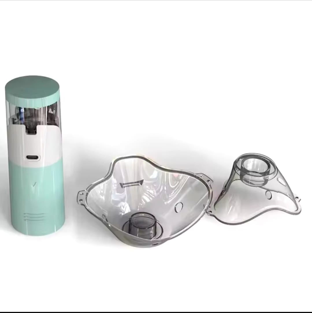 Picture of Silent Mesh Nebulizer Handheld Asthma Inhaler Atomizer for Kids Adult Health Care Mini Portable Humidifier