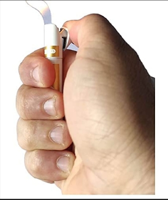 Picture of Cigarette Gas Lighter Slim Size Refillable Butane Gas Metal Cigarette Shaped Lighter