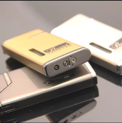 Picture of Windproof Gas Lighter Cigarette Cigar Accessories Men's Gifts Outdoor Tools