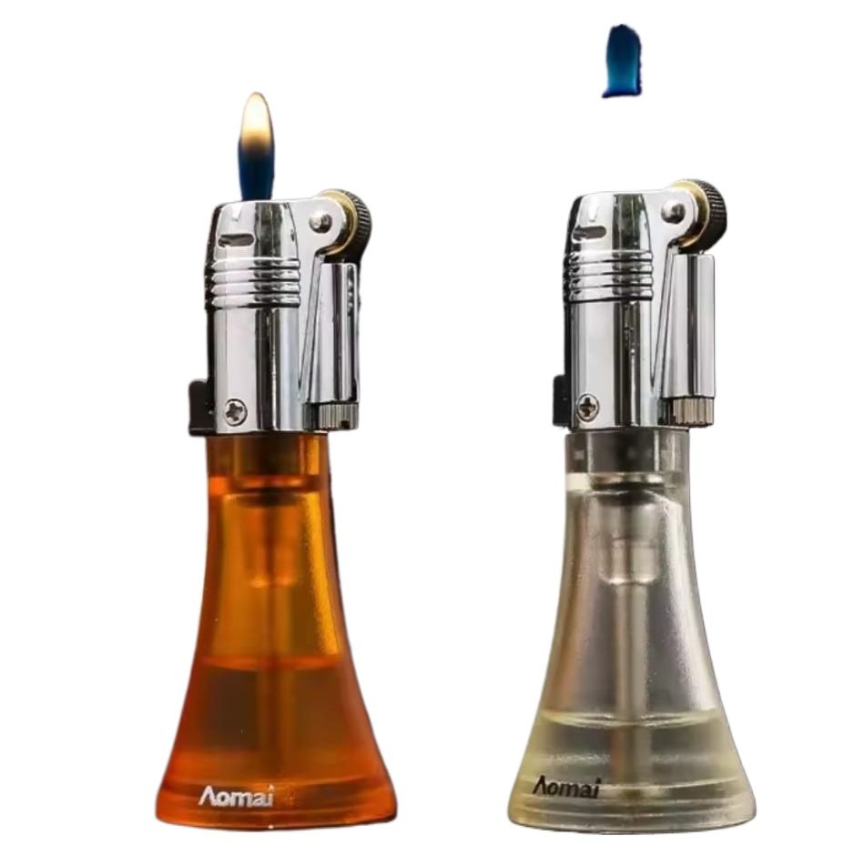 Picture of Grinding Lighter  Metal Butane Gas Flint Lighters Cigarette Lighters Smoking Accessories Ensendedores