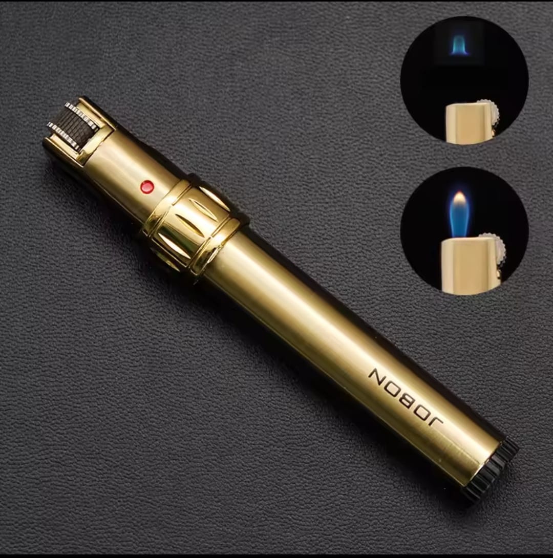 Picture of Gas Lighter Personality Metal Strip Torch Lighters Rotary Switch Portable Cigarette Gadget Gift for Men