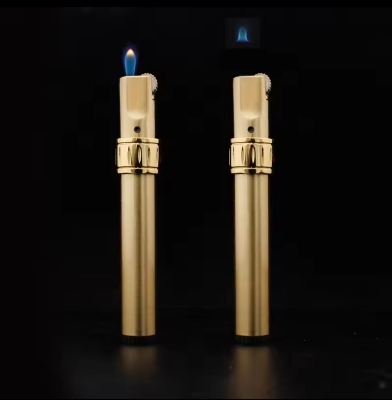 Picture of Jobon New Grinding Wheel Gas Lighter Personality Metal Strip Torch Lighters Rotary Switch Portable Cigarette Gadget Gift for Men   5.0   10 Reviews   ౹   112 sold